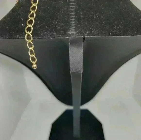 Vintage orange mother of pearl multi layer necklace - Picture 2 of 2